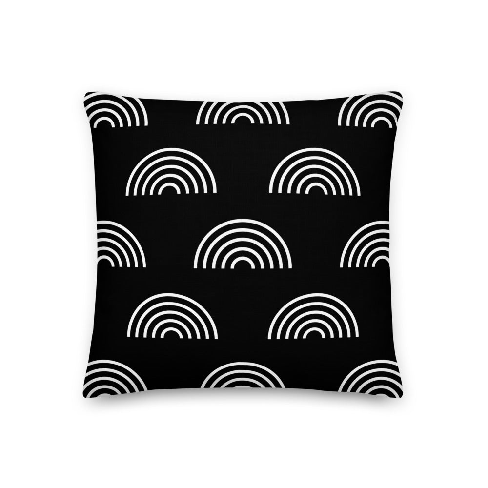 All Over Rainbows Premium Pillow