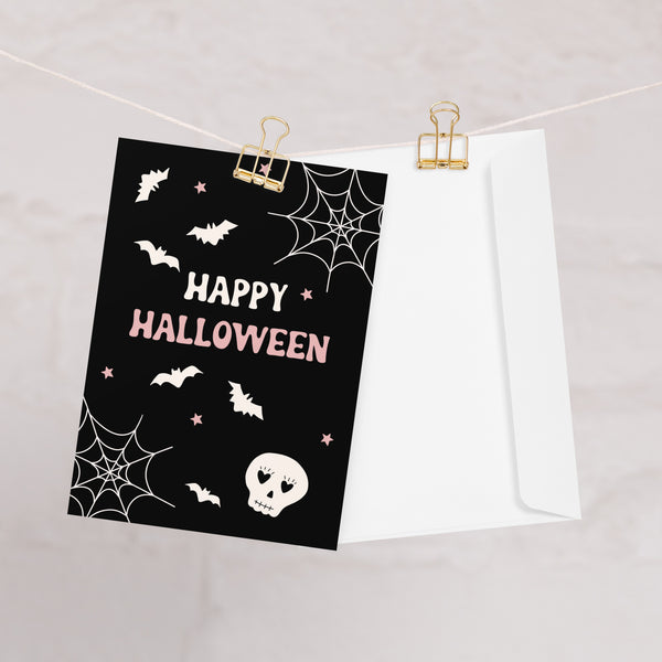 Happy Halloween 5" x 7" Greeting card