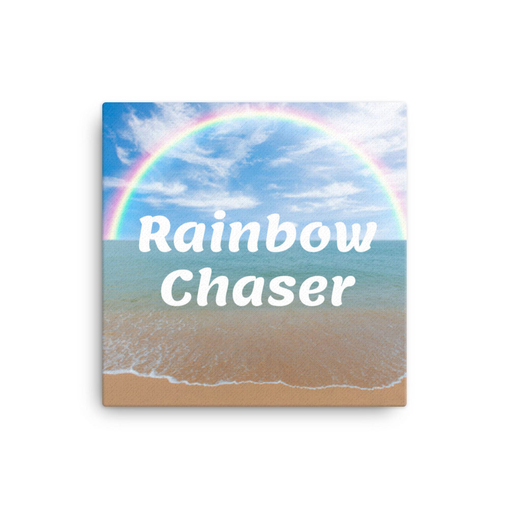 Rainbow Chaser 16x16 Canvas